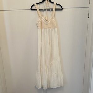 LIKE NEW La Ligne Jane Dress White Crochet